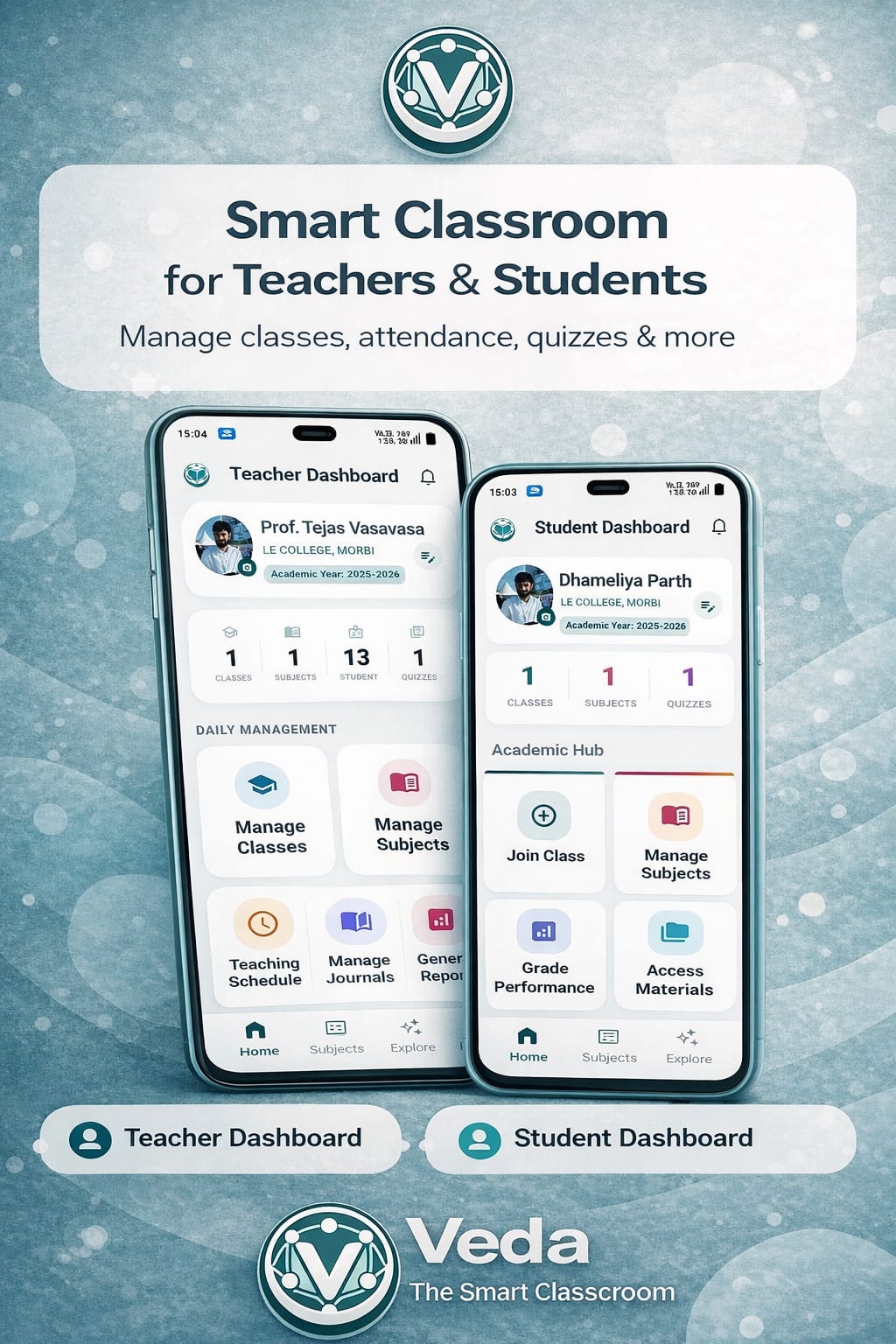 Veda All-in-One Educational Hub